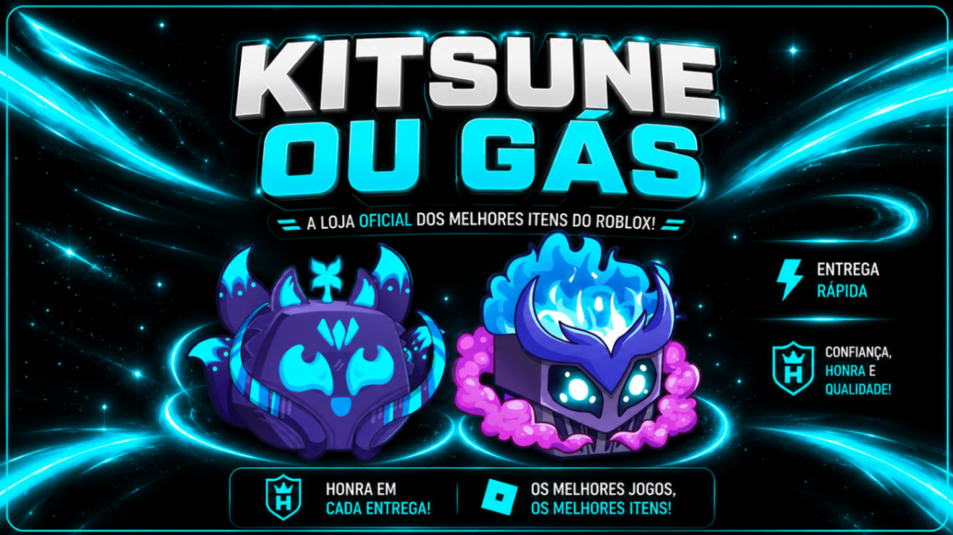 🦊☁️KITSUNE OU GÁS NO INVENTÁRIO📦