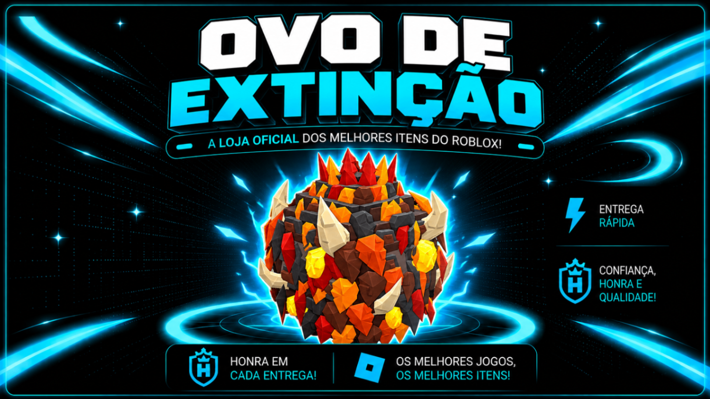 🥚🔥1x OVO DE EXTINÇÃO🥚🔥