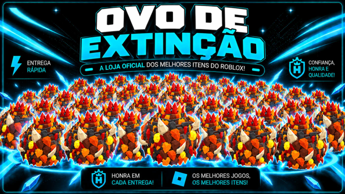 🥚🔥50x OVO DE EXTINÇÃO🥚🔥
