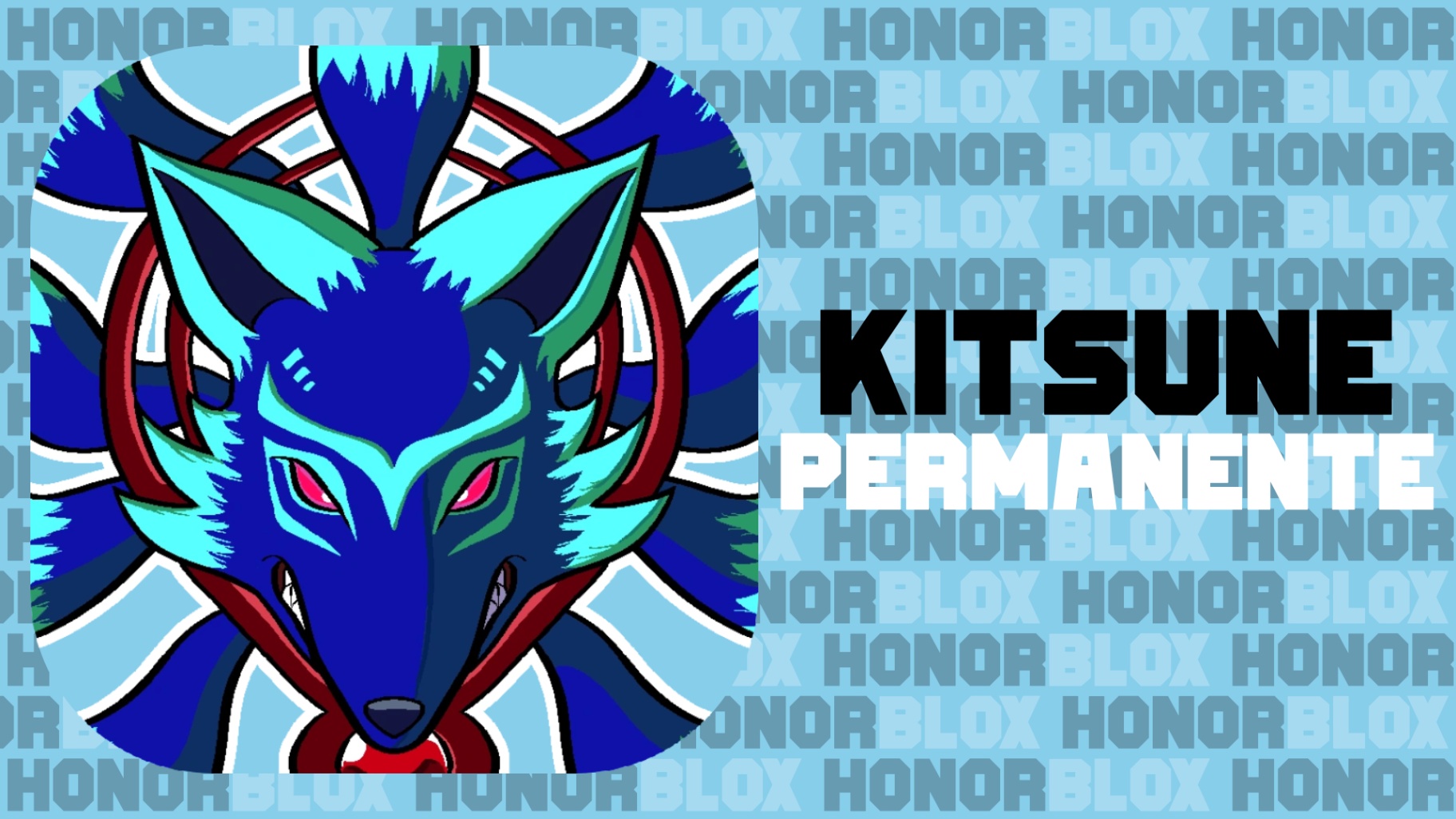 Kitsune Permanente [ 4000 Robux ]