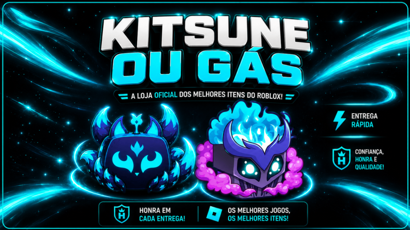🦊☁️KITSUNE OU GÁS NO INVENTÁRIO📦