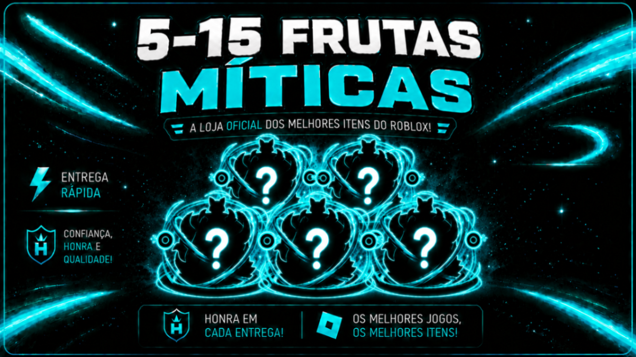 🥊GOD HUMAN + ⭐LVL MÁXIMO + 🍉5-15 FRUTAS MÍTICAS ALEATÓRIAS